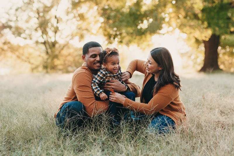 Fall family photography - Belle Haven Photography